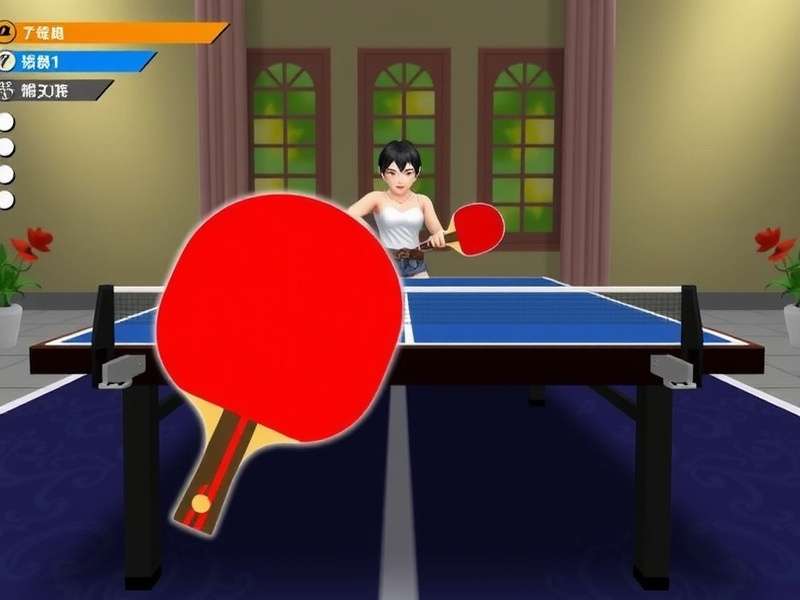 Maa Fiery Table Tennis Gameplay Screenshot
