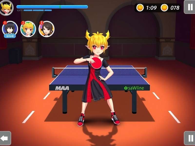 Maa Fiery Table Tennis Character Customization